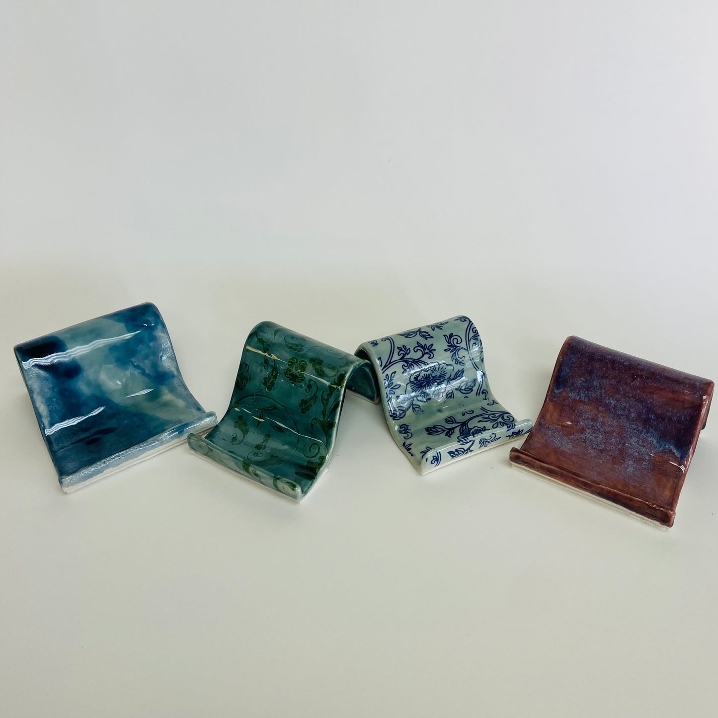 Ceramic Cell Phone Holder - The Playful Potter_