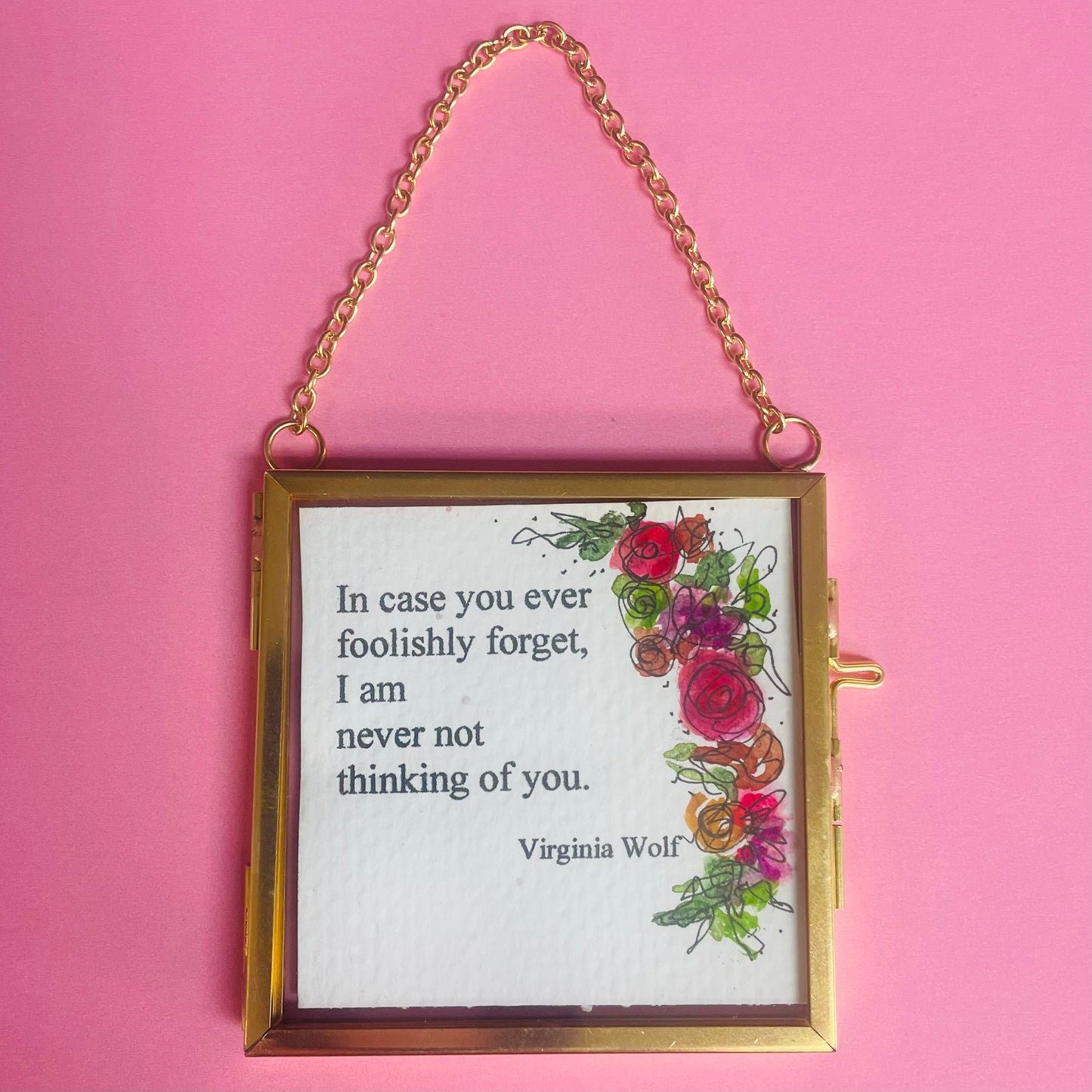 Pretty Prose Hanging Art_
