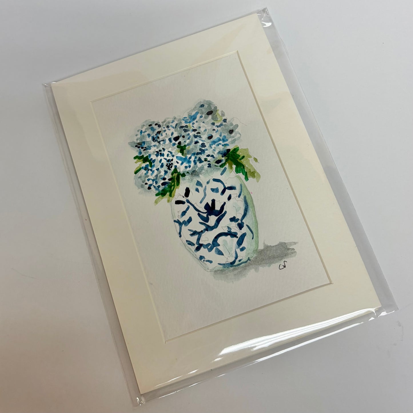 Ready to Frame Art - Tangled Garden Art_