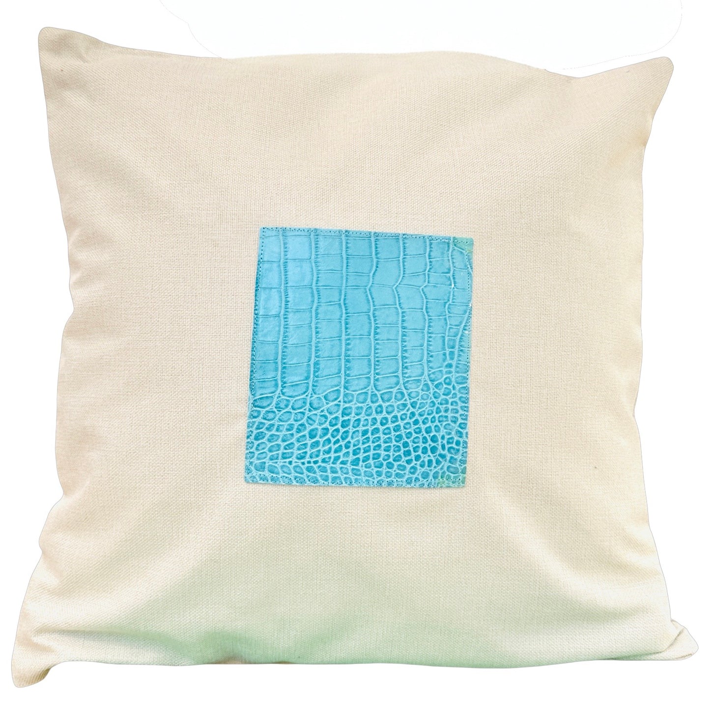 Blue Square Decorative Cushion Cover megankyle_