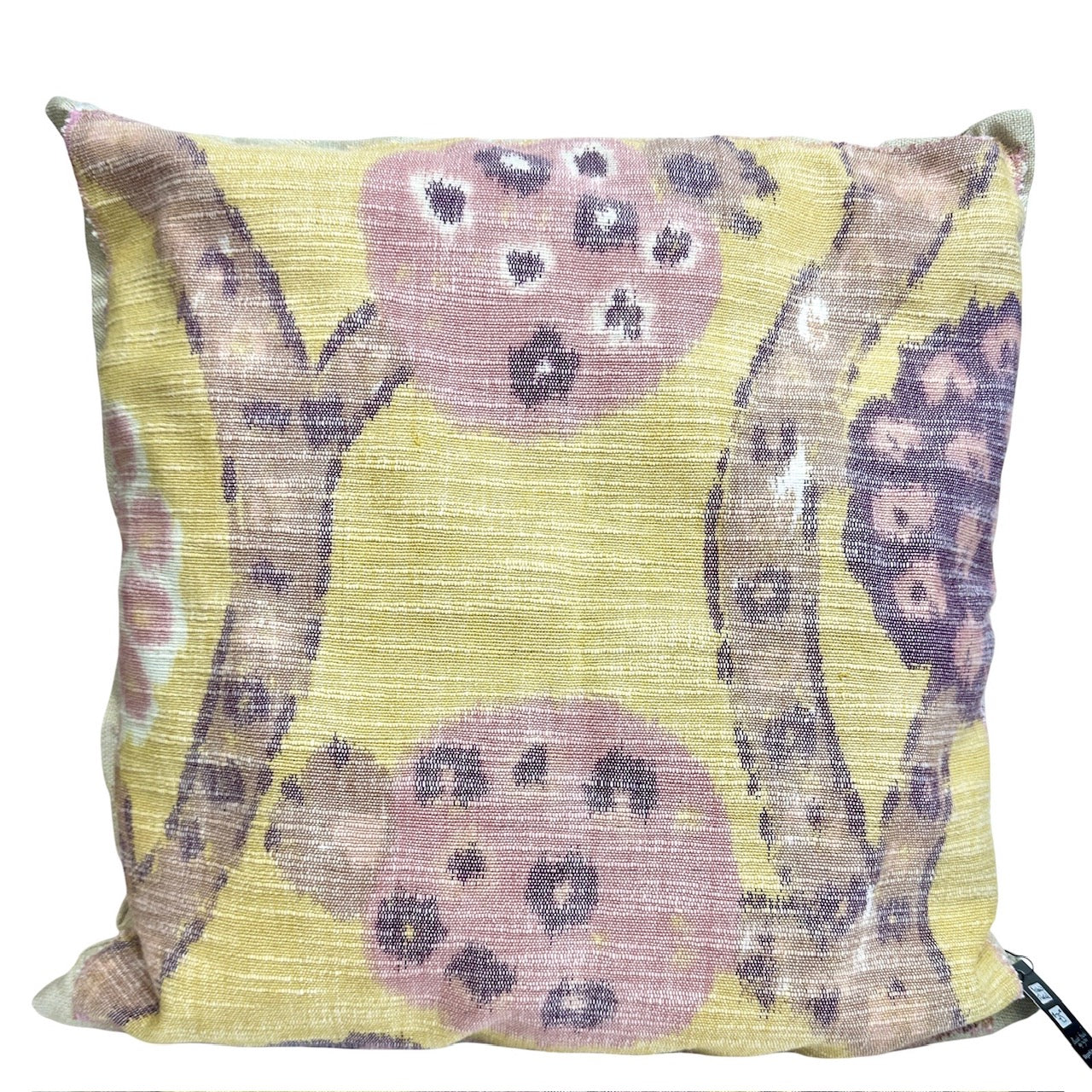 Jacquard Yellow Decorative Cushion Cover megankyle_