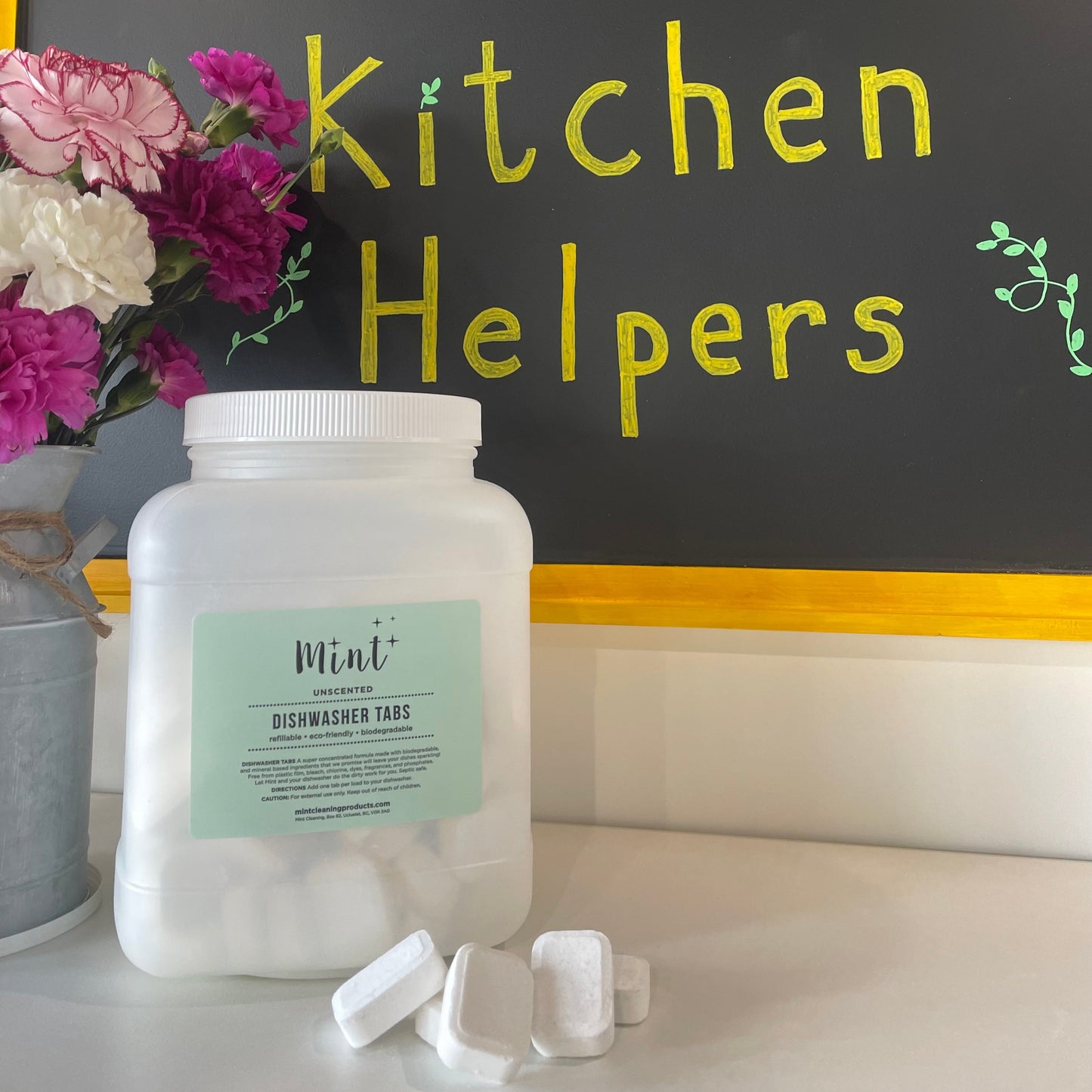 Mint Dishwasher Tabs (Pack of 30 tabs)