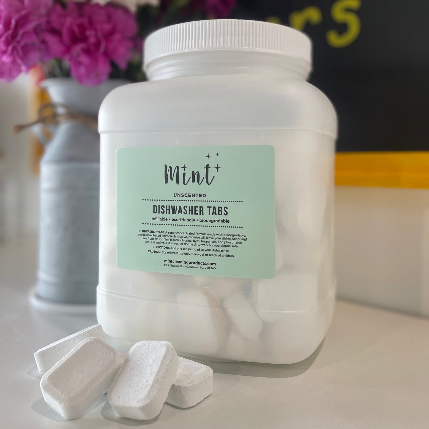 Mint Dishwasher Tabs (Pack of 30 tabs)