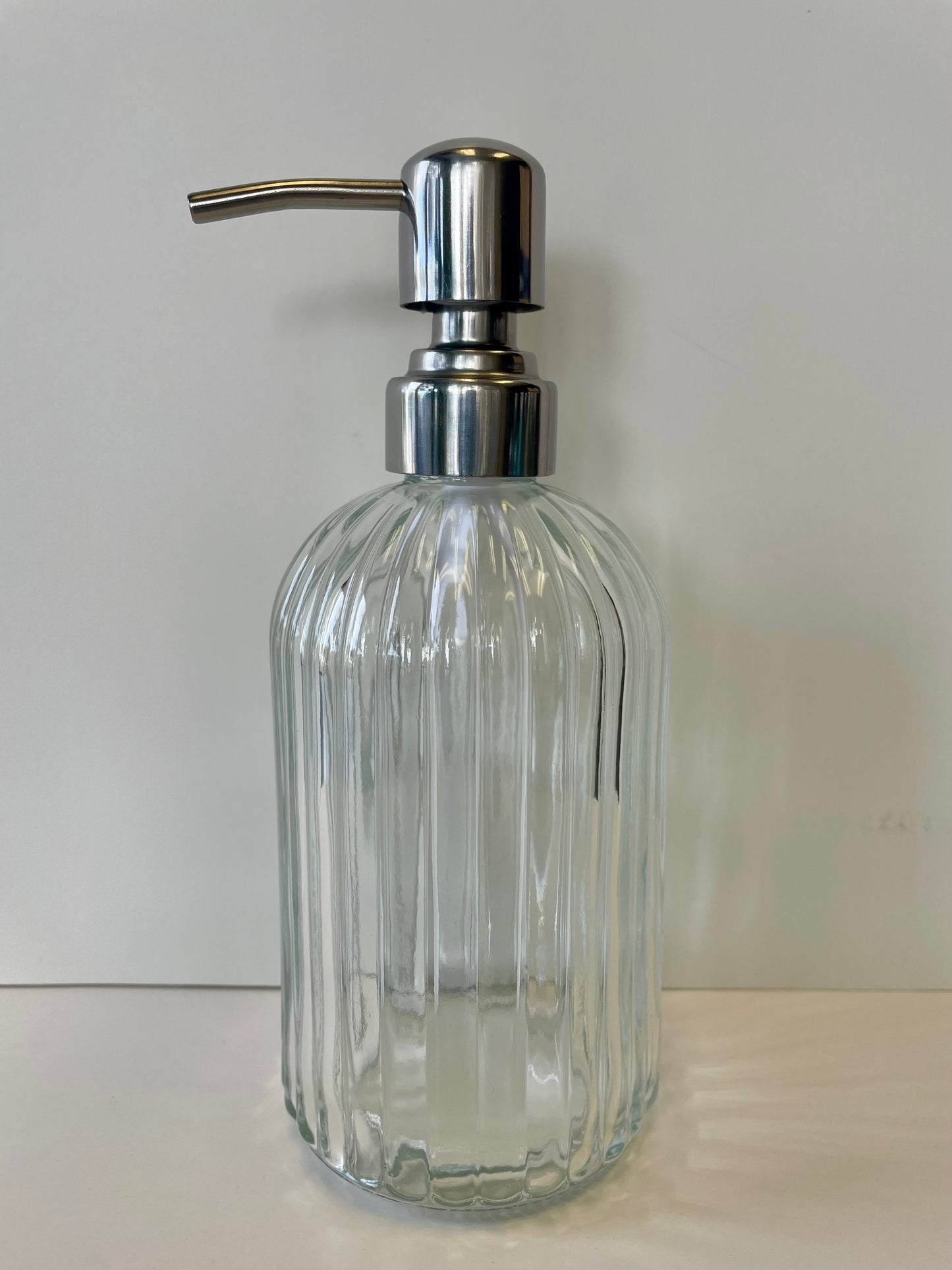 Glass Pump Bottle - colored
