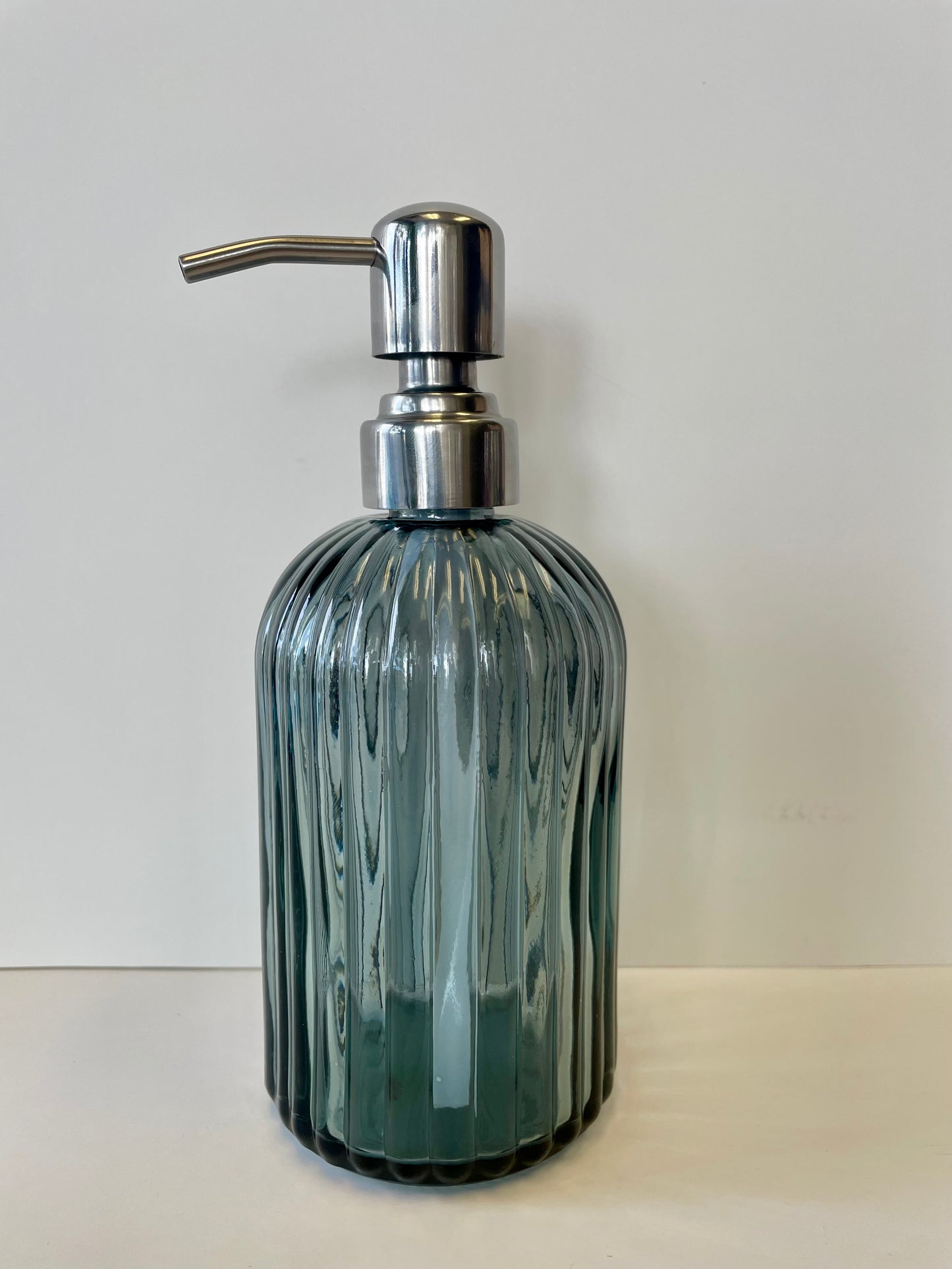 Glass Pump Bottle - colored