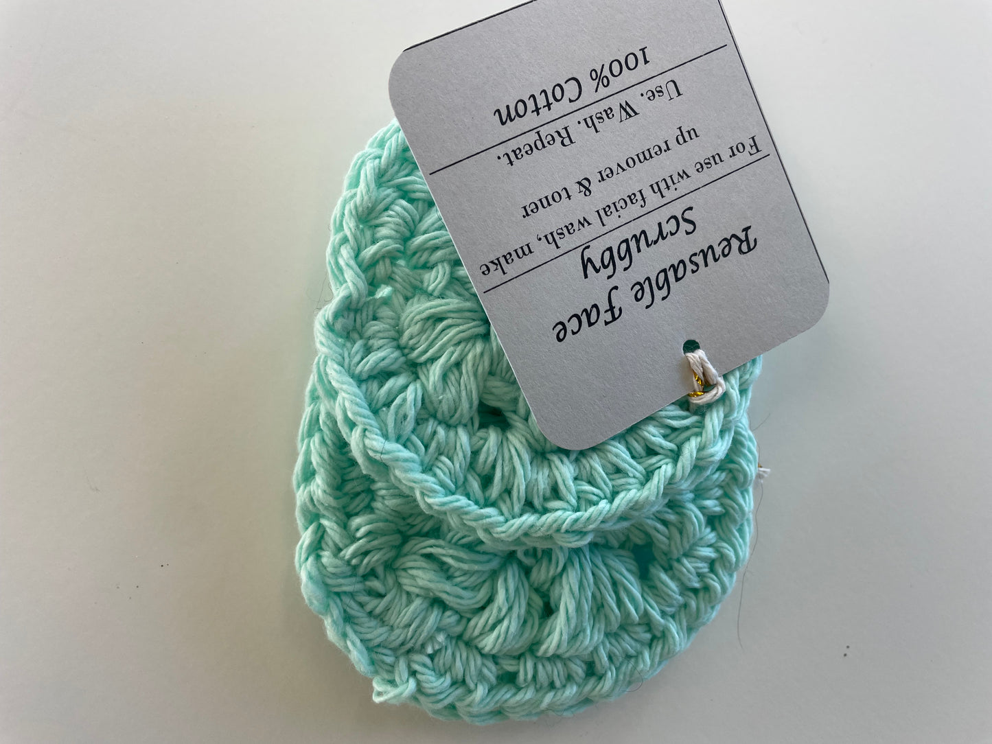 Bella Terra - Crochet Face Scrubby_