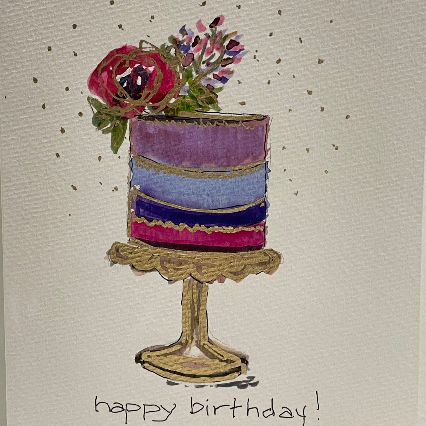 Greeting Cards Tangled Garden Art_