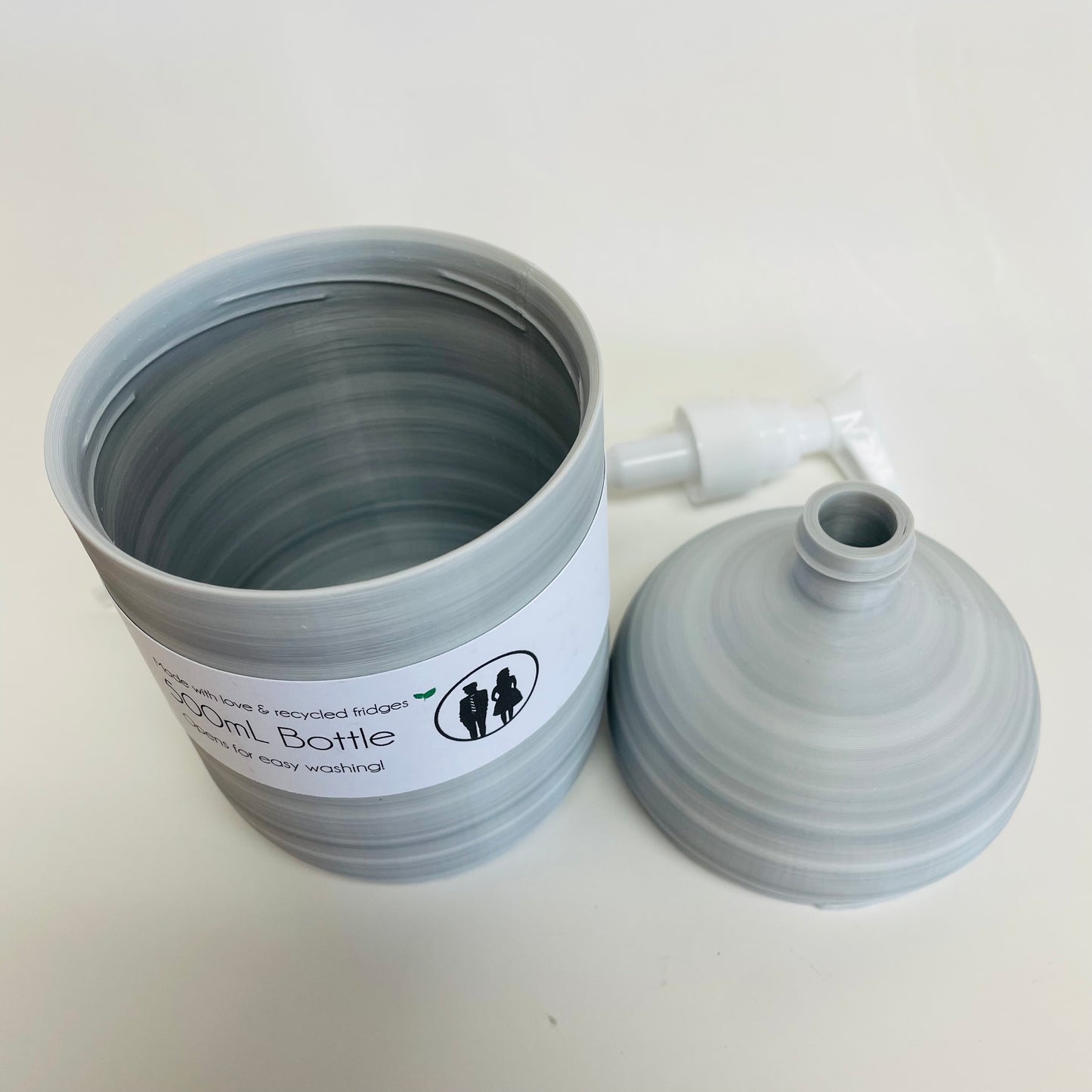 Upcycled Easy Wash Pump Bottle