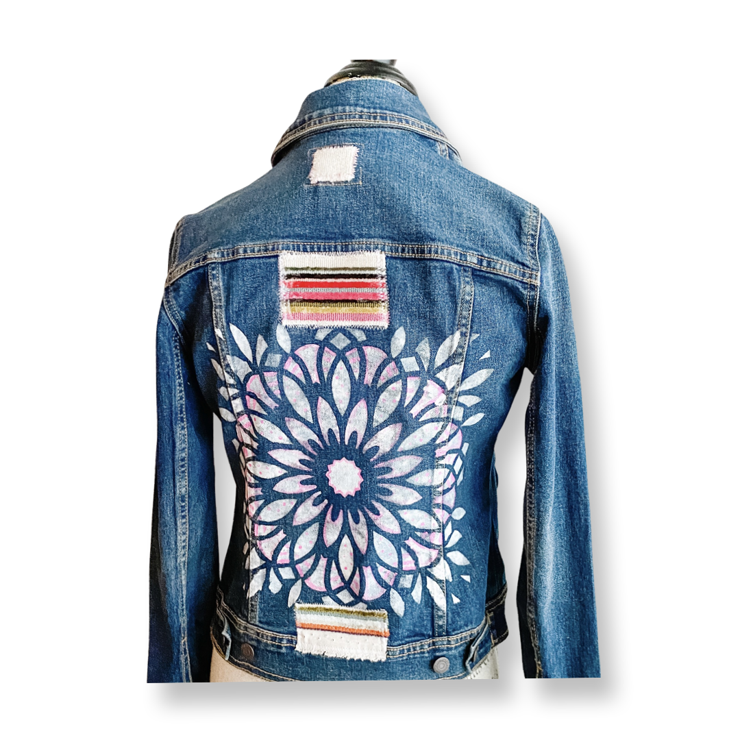 Mandala Jean Jacket megankyle_