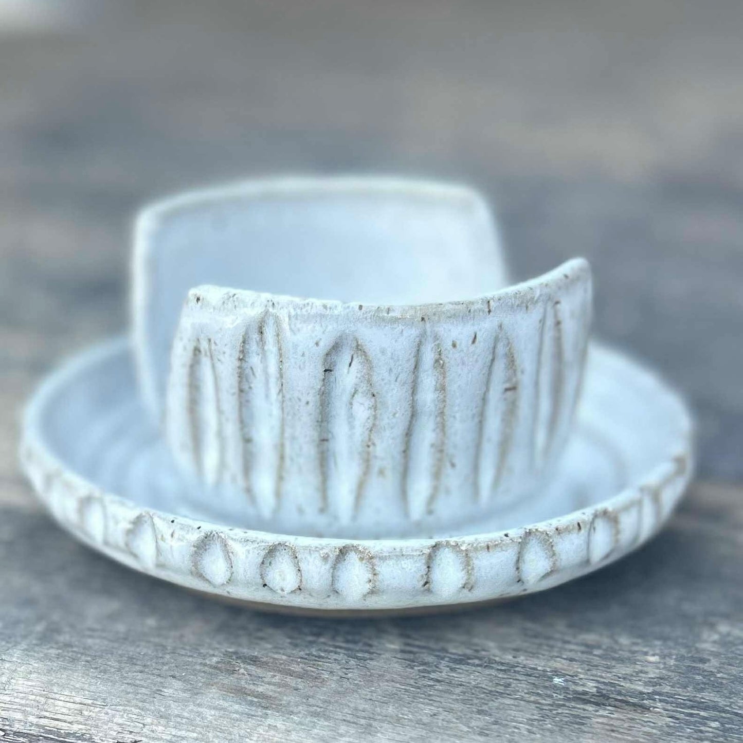 Soap, Scrubby or Kitchen Brush Dish - The Playful Potter_
