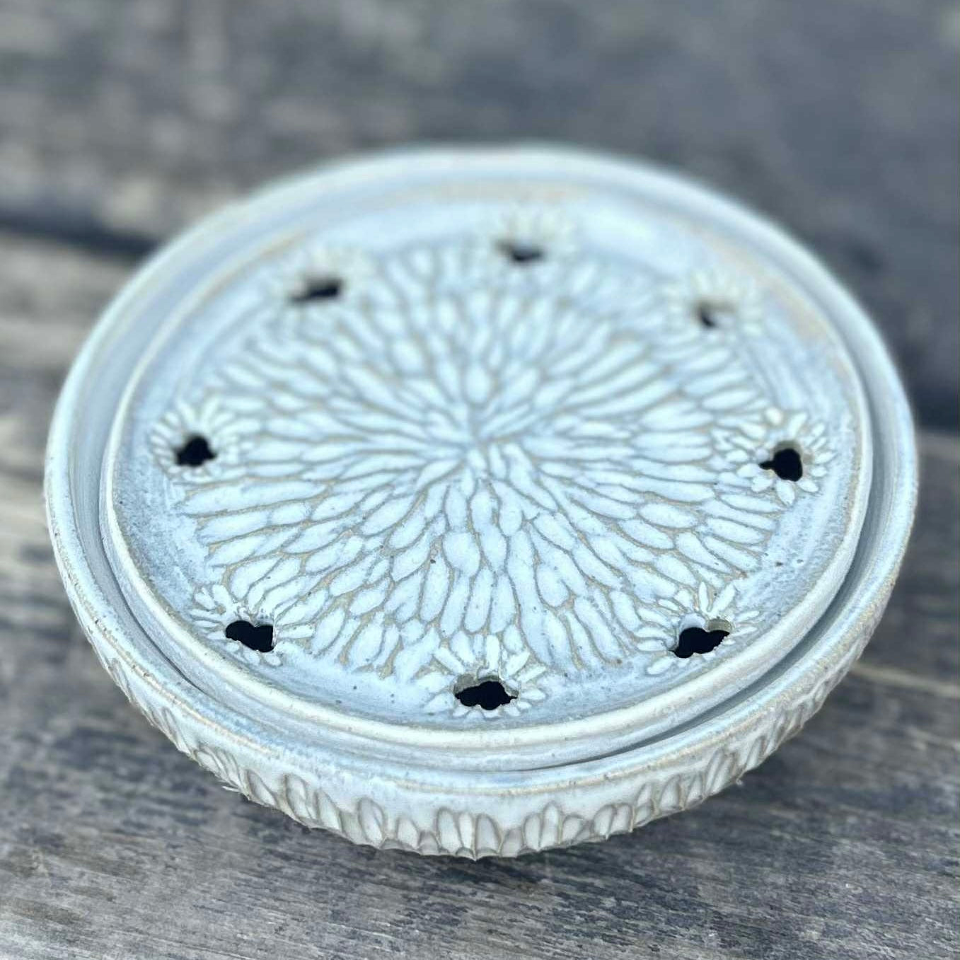 Soap, Scrubby or Kitchen Brush Dish - The Playful Potter_