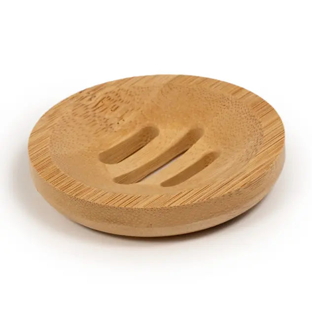 Bamboo Soap Dish - Round