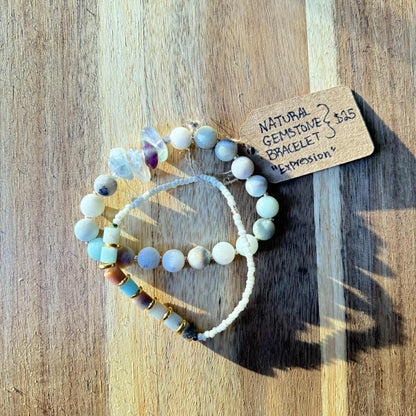 Natural Gemstone Bracelets