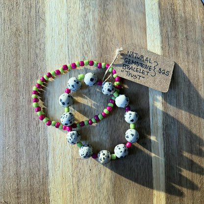 Natural Gemstone Bracelets