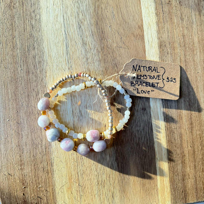 Natural Gemstone Bracelets
