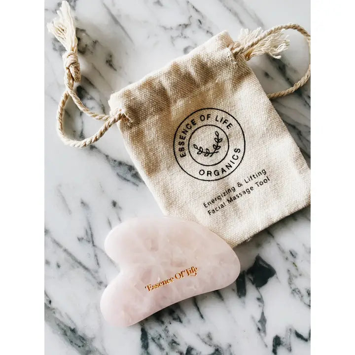 Gua Sha Facial Tool Rose Quartz