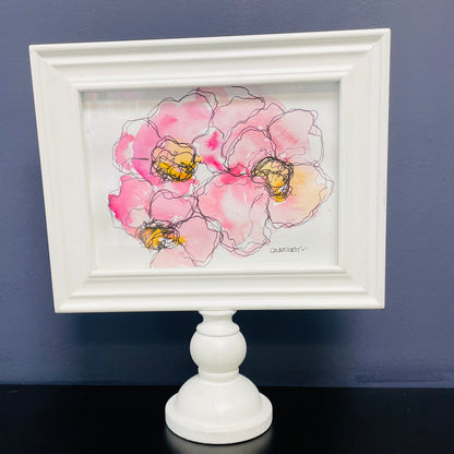 Upcycled Art - Vases, Containers, Trinket Dishes & Framed Art_