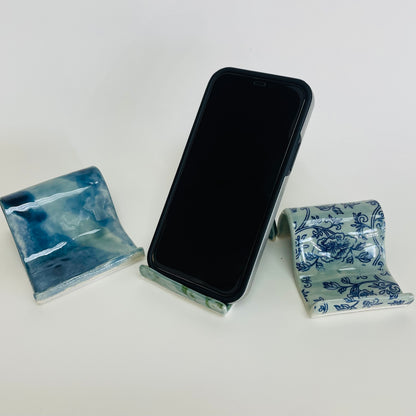 Ceramic Cell Phone Holder - The Playful Potter_