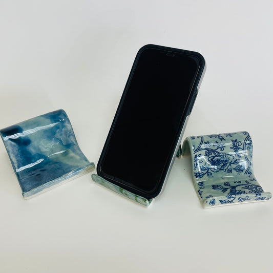 Ceramic Cell Phone Holder - The Playful Potter_