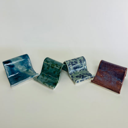 Ceramic Cell Phone Holder - The Playful Potter_
