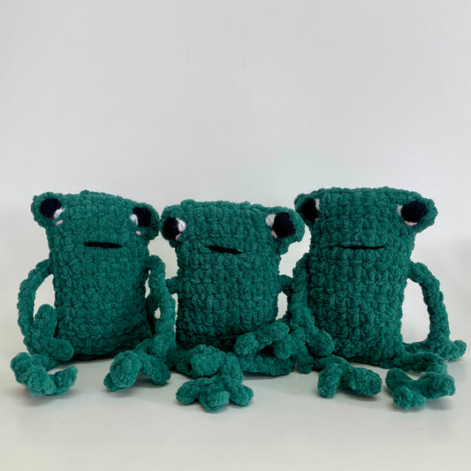 Crochet Frog - Bella Terra_