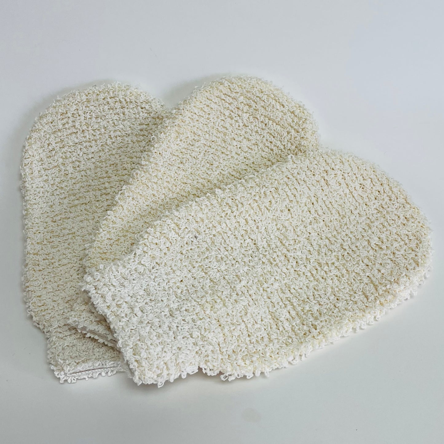 Bath Hemp Fiber Body Exfoliation Mitt
