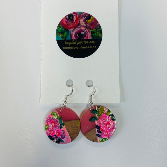 Earrings Hand Painted_