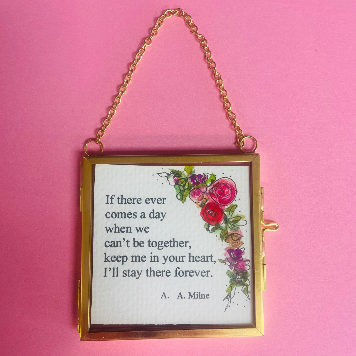 Pretty Prose Hanging Art_
