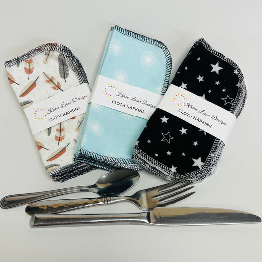 Cloth Napkins Karen Leone Designs_