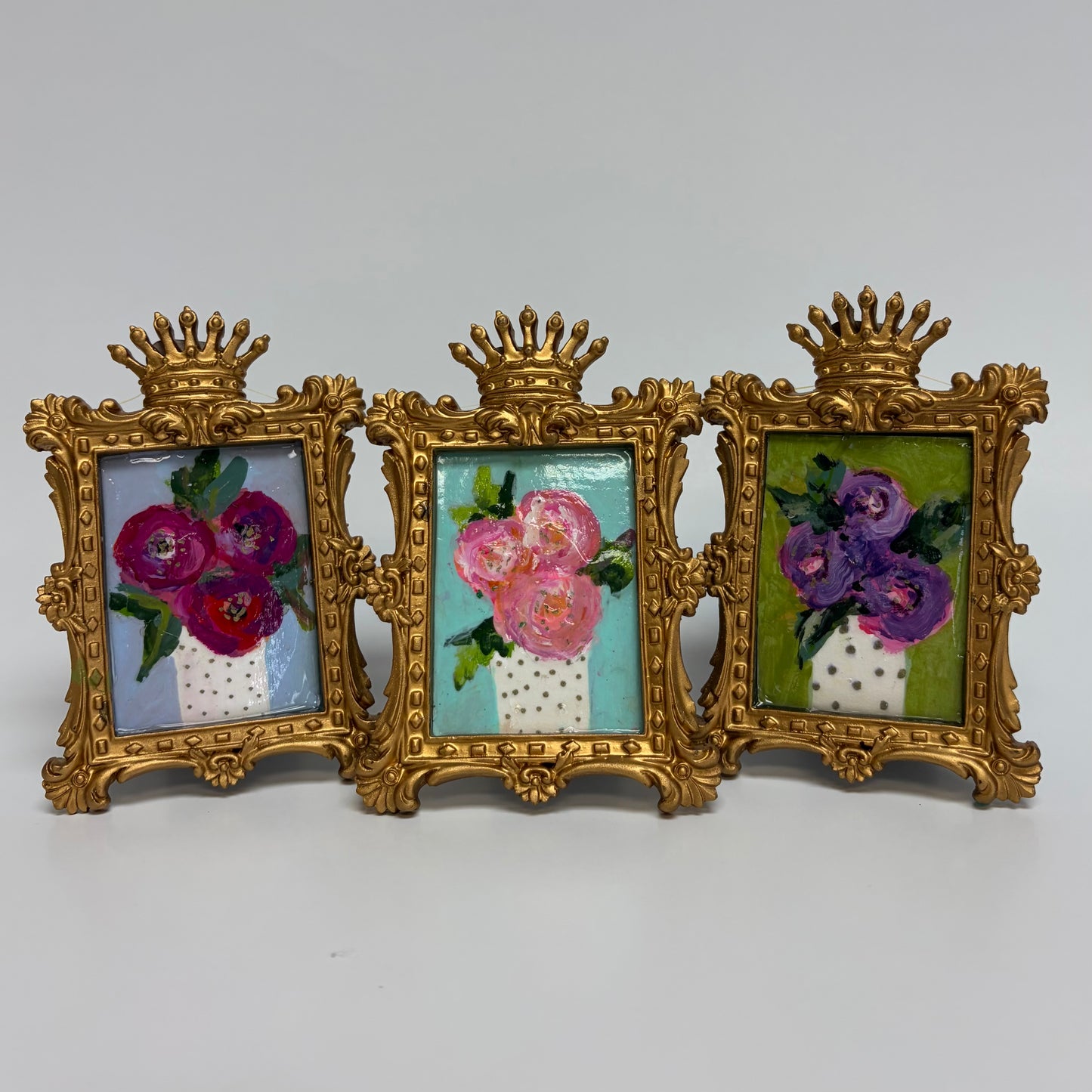 Shelfie/ Magnet - Tangled Garden Art_