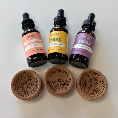 Wooden Car/Shelf Oil Diffuser