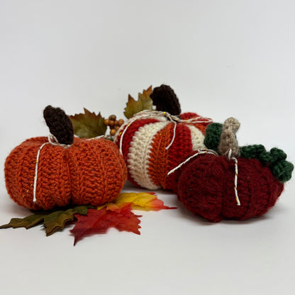 Crochet Fall Pumpkins_