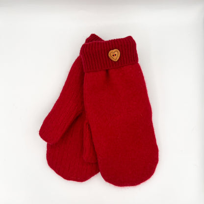 Wool Mittens_