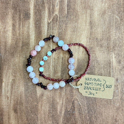 Natural Gemstone Bracelets