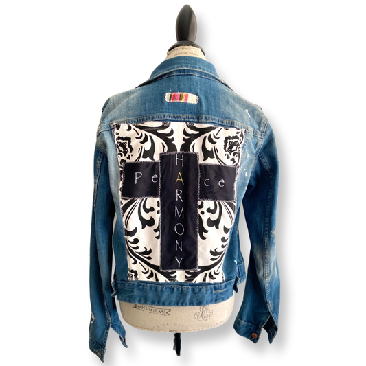 Peace & Harmony Jean Jacket  megankyle_