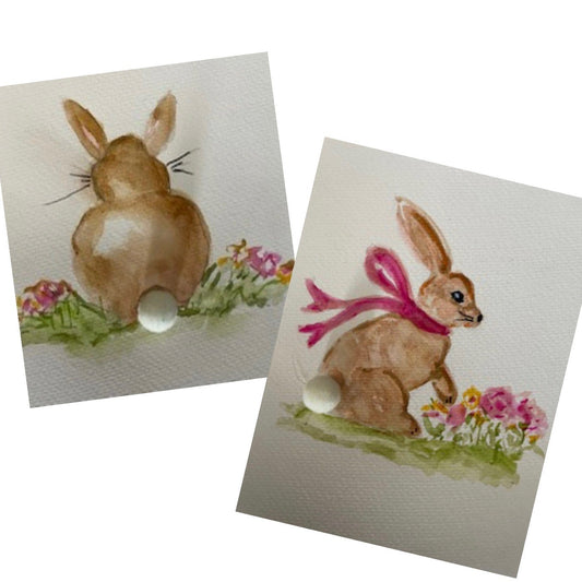 Beginner Watercolor Painting Easter Card Edition