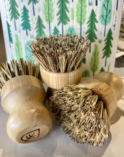 Bamboo Dish Scrubber