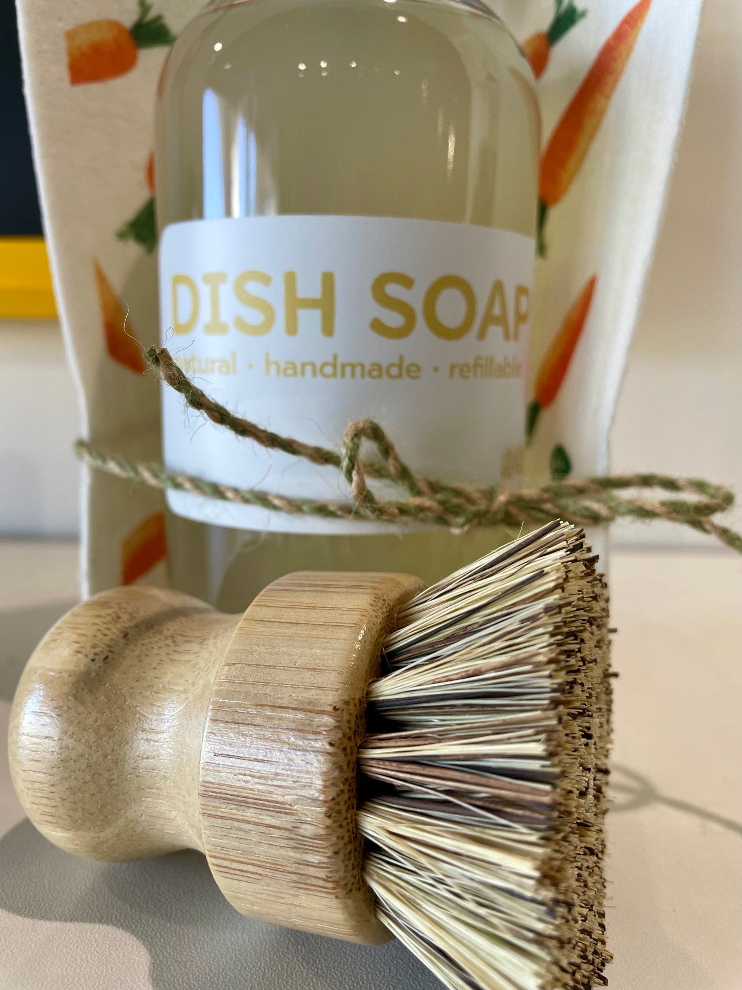 Bamboo Dish Scrubber