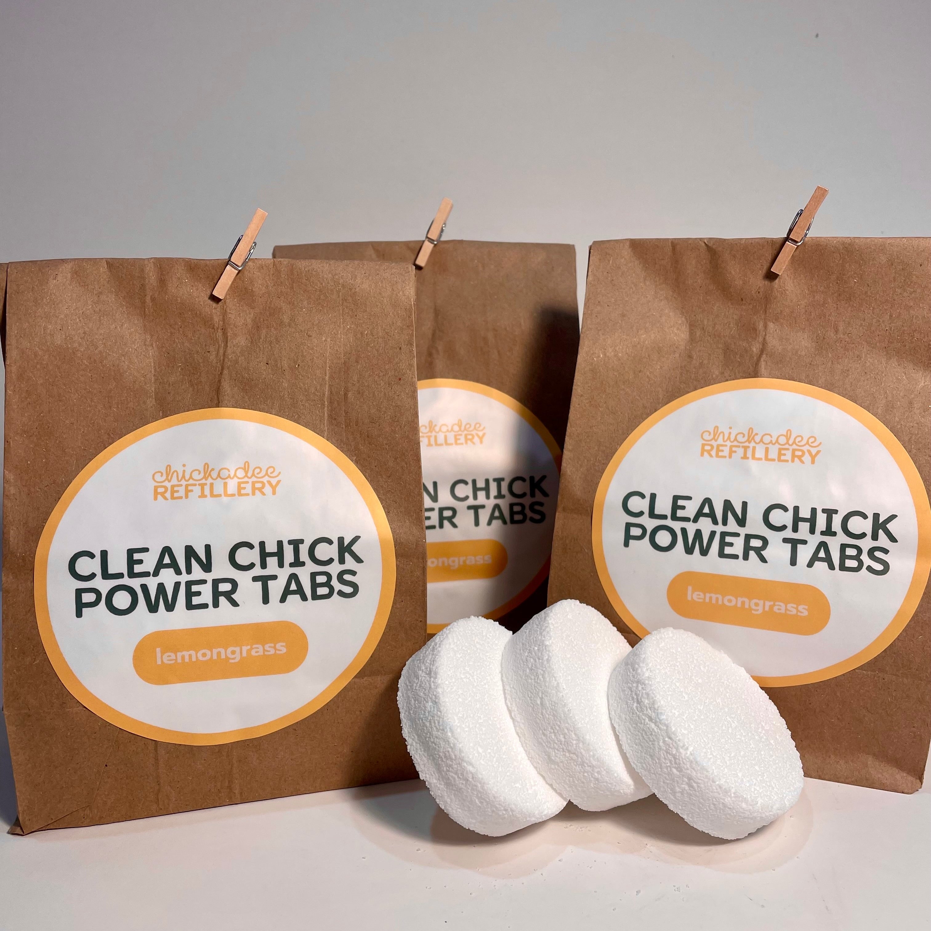 Clean Chick All-Purpose Cleaning Tabs + Chickadee Refillery + Calgary