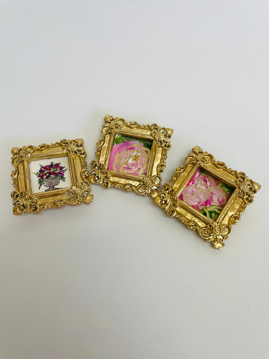 Tangled Garden Art Ornate Magnets_