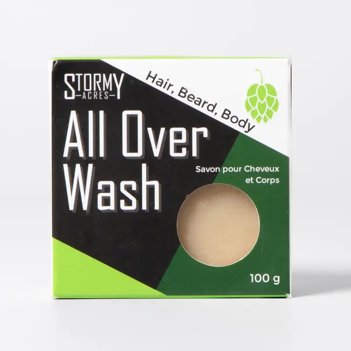 All Over Wash - Beer Infused, Multi - Purpose Men's Grooming