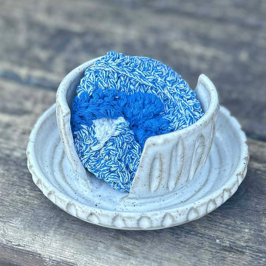 Soap, Scrubby or Kitchen Brush Dish - The Playful Potter_