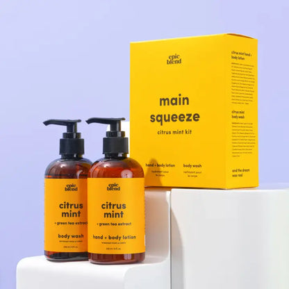 Main Squeeze - Citrus + Mint Bundle Kit