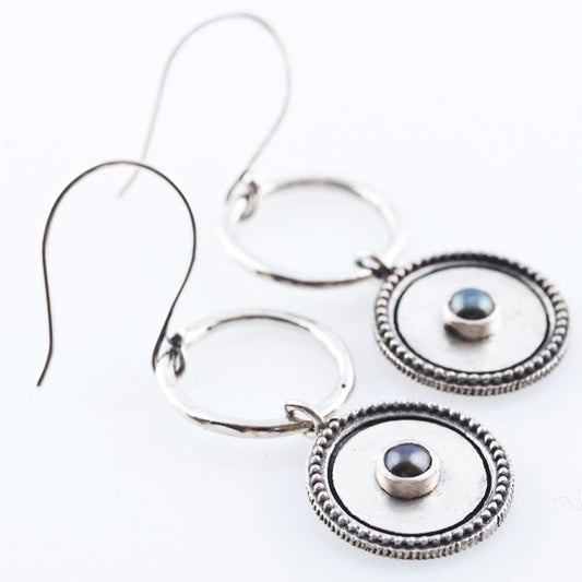 Ava Pearl Drop Earrings  megankyle_